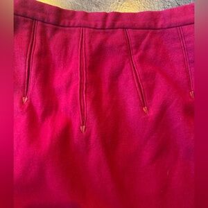 Vintage wool western skirt